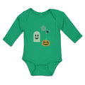 Long Sleeve Bodysuit Baby Halloween and Spider Web Boy & Girl Clothes Cotton