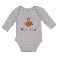 Long Sleeve Bodysuit Baby Little Turkey Bird with Hat Boy & Girl Clothes Cotton