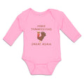 Long Sleeve Bodysuit Baby Make Thanksgiving Great Again Boy & Girl Clothes