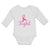 Long Sleeve Bodysuit Baby Fight Breast Cancer Ribbon Boy & Girl Clothes Cotton - Cute Rascals