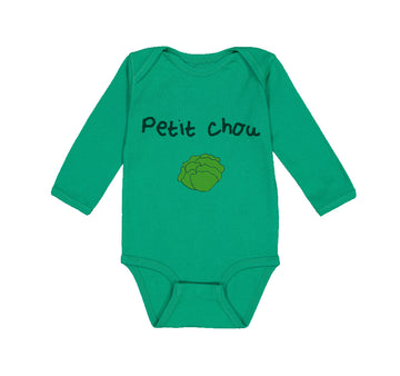 Long Sleeve Bodysuit Baby French Petit Chou Little Cabbage Boy & Girl Clothes