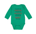 Long Sleeve Bodysuit Baby Love You Forever Living Baby You'Ll Be Valentines Love