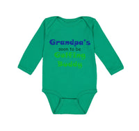 Long Sleeve Bodysuit Baby Grandpa's Soon Golfing Buddy Golf Grandpa Grandfather - Cute Rascals