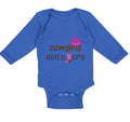 Long Sleeve Bodysuit Baby Cowgirls Don'T Cry Western Style B Boy & Girl Clothes