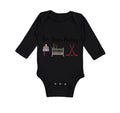 Long Sleeve Bodysuit Baby Eat, Sleep, Hockey Boy & Girl Clothes Cotton