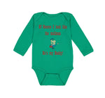 Long Sleeve Bodysuit Baby Course Look Mailman He's Daddy Dad Father's Cotton - Cute Rascals