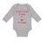 Long Sleeve Bodysuit Baby Course Look Mailman He's Daddy Dad Father's Cotton - Cute Rascals