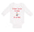 Long Sleeve Bodysuit Baby Course Look Mailman He's Daddy Dad Father's Cotton - Cute Rascals