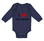 I Love My Daddy Dad Father's Day Style L
