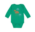 Long Sleeve Bodysuit Baby Jellyfish Ocean Sea Life Funny Boy & Girl Clothes