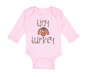 Long Sleeve Bodysuit Baby Tiny Turkey Thanksgiving Boy & Girl Clothes Cotton