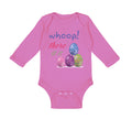 Long Sleeve Bodysuit Baby Whoop! There It Is Egg Easter Boy & Girl Clothes