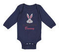 Long Sleeve Bodysuit Baby Cutest Little Bunny Easter Boy & Girl Clothes Cotton