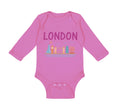 Long Sleeve Bodysuit Baby London Boy & Girl Clothes Cotton