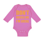 Long Sleeve Bodysuit Baby Don'T Hassle Me I'M Local Funny Humor Cotton - Cute Rascals