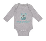 Long Sleeve Bodysuit Baby I Love Mommy Cute Mom Mothers Day Boy & Girl Clothes