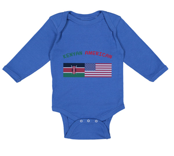 Long Sleeve Bodysuit Baby Kenyan American Boy & Girl Clothes Cotton