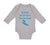 Long Sleeve Bodysuit Baby My Daddy Surf Better Your Dad Father's Day Cotton