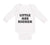 Long Sleeve Bodysuit Baby Little Ass Kicker Funny Humor Style A Cotton