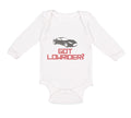 Long Sleeve Bodysuit Baby Got Lowrider Funny Humor Car Riding Boy & Girl Clothes