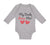 Long Sleeve Bodysuit Baby My Doula Loves Me Boy & Girl Clothes Cotton