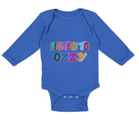 Long Sleeve Bodysuit Baby Listen to Ozzy Boy & Girl Clothes Cotton