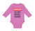 Long Sleeve Bodysuit Baby Danger Is My Middle Name Funny Humor Style A Cotton - Cute Rascals