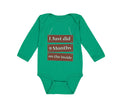 Long Sleeve Bodysuit Baby I Just Did 9 Months on The Inside Boy & Girl Clothes