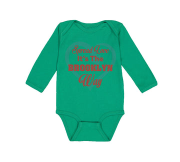 Long Sleeve Bodysuit Baby Spread Love It's The Brooklyn Way Boy & Girl Clothes