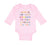 Long Sleeve Bodysuit Baby Russian Alphabet Russkii Alpfavit Boy & Girl Clothes