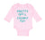 Long Sleeve Bodysuit Baby Pretty Eyes and Chunky Thighs Funny Boy & Girl Clothes