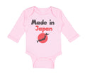 Long Sleeve Bodysuit Baby Made in Japan Boy & Girl Clothes Cotton