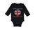 Long Sleeve Bodysuit Baby Made in America with British Parts Funny Style B