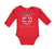 Long Sleeve Bodysuit Baby Made in America with British Parts Funny Style B