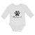 Long Sleeve Bodysuit Baby Dog Approved with Paw Silhouette Boy & Girl Clothes - Cute Rascals