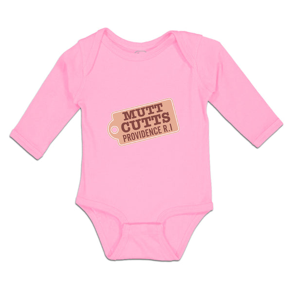 Long Sleeve Bodysuit Baby Mutt Cutt Providence R.I Boy & Girl Clothes Cotton