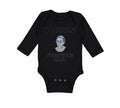 Long Sleeve Bodysuit Baby I Dissent Notorious R.B.G Ruth Bader Ginsburg Cotton