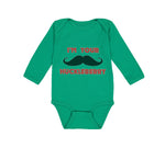 Long Sleeve Bodysuit Baby I'M Your Huckleberry Boy & Girl Clothes Cotton