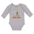 Long Sleeve Bodysuit Baby My Uncle Saves Lives Profession Firefighter Rescue