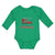 Long Sleeve Bodysuit Baby My Uncle's A Firefighter with Working Vehicle Cotton