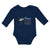 Long Sleeve Bodysuit Baby Future Bird Watcher Boy with Binoculars Cotton - Cute Rascals