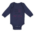 Long Sleeve Bodysuit Baby When God Made Me He Said Ta Da! Style B Christian