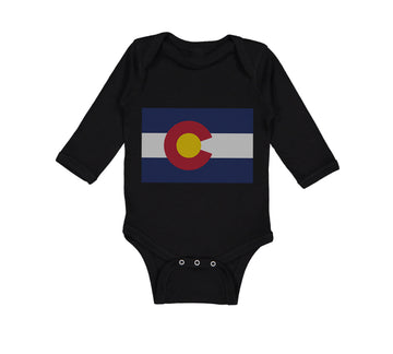 Long Sleeve Bodysuit Baby Colorado States Boy & Girl Clothes Cotton