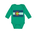 Long Sleeve Bodysuit Baby Colorado States Boy & Girl Clothes Cotton