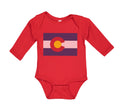 Long Sleeve Bodysuit Baby Colorado States Boy & Girl Clothes Cotton