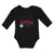 Long Sleeve Bodysuit Baby Daddy's Little Picther Sport Baseball Cotton - Cute Rascals