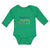 Long Sleeve Bodysuit Baby Daddy's Golfer Sport Flag Bat Golf Grass Cotton - Cute Rascals