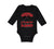 Long Sleeve Bodysuit Baby Wrestling Is in My Blood Sport Wrestling Style C