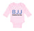 Long Sleeve Bodysuit Baby Bjj Brazilian Jiu Jitsu Martial Arts Cotton - Cute Rascals