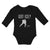 Long Sleeve Bodysuit Baby Got Ice Sports Hockey Player Silhouette Cotton - Cute Rascals